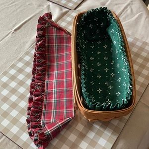 Vintage Longaberger bread basket
